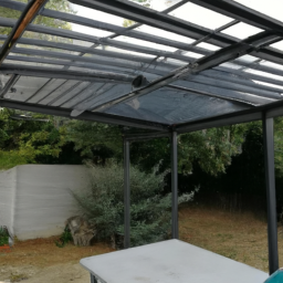 Aménagement de pergola avec fermeture loggia en PVC Fameck